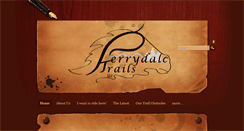 Desktop Screenshot of perrydaletrails.com
